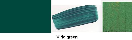 Virid green
